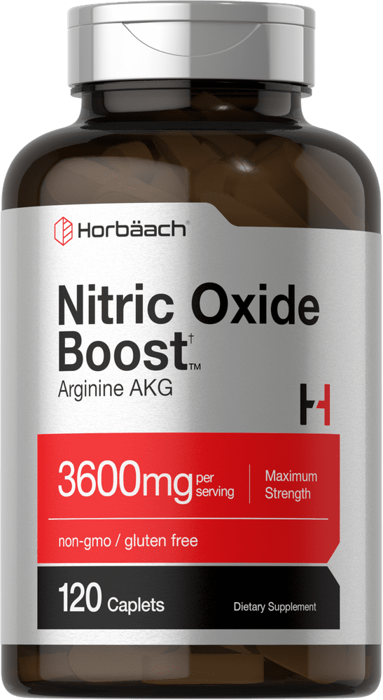 Nitric Oxide Booster 3600mg 120 Caplets Nitric Oxide Pills with