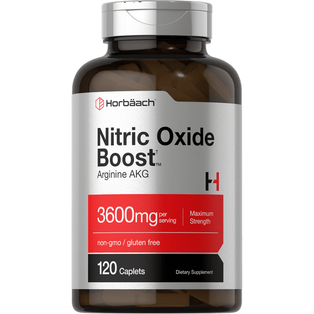 Nitric Oxide Booster 3600mg 120 Caplets Nitric Oxide Pills with