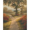 thumbnail image 2 of Marcon, Michael 15x18 Gold Ornate Wood Framed with Double Matting Museum Art Print Titled - Morning Light II, 2 of 4