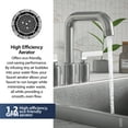 thumbnail image 2 of Karran Usa Kbf536 Gillingham 1.2 GPM Centerset Bathroom Faucet - Gunmetal Grey, 2 of 6