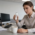thumbnail image 6 of Handheld Milk Frother, Rechargeable Electric Milk Frother with 3 Speeds and 2 Whisks, Cordless Foam Maker with Stand for Coffee Latte Cappuccino Matcha and Egg Beating, 6 of 9