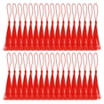 thumbnail image 1 of Unique Bargains 13cm/5 Inch Bookmark Tassels, Soft Silky Floss Cord Loop Mini Tassels for Craft DIY Red 100 Pack, 1 of 5