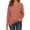 A Red, variant on Women's Velvet Base Layer Thermal Tops Solid Color Boat Neck Long Sleeve Loose Fit Fall Winter Warm Comfy Shirts,Sizes S-2XL