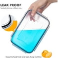 thumbnail image 4 of 52 PCS Food Storage Containers Set with Airtight Lids (26 Lids &26 Containers) - BPA-Free Plastic Food Container for Kitchen Storage Organization, Salad Fruit Lunch Containers with Labels & Marker, 4 of 12