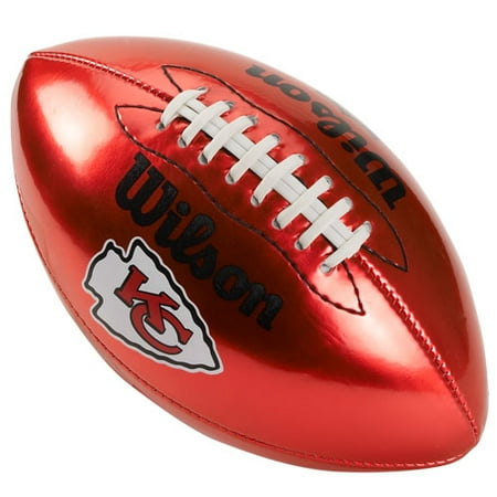 Wilson NFL Game Logo Jr. Football, Kansas City Chiefs