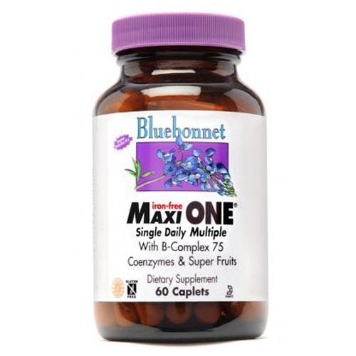 Bluebonnet Maxi One, With Iron, 60 Ct