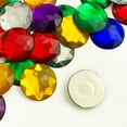 thumbnail image 5 of Hello Hobby 18mm Loose Gems for Crafting, Assorted Colors, Synthetic, 40 Count, 5 of 11
