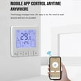 thumbnail image 4 of HUGFEGWE Smart Thermostat for Home WiFi Voice Tuya App Programmable Temperature Control IP20 Protection 24H Timed On/Off Digital Thermostat for 16A Electric Underfloor Heating Compatible U2537-0213, 4 of 9