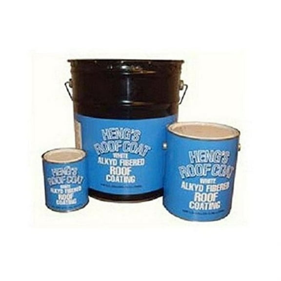 Hengs 45032 - 32 oz. Fibered Metal/Fiberglass White Roof
