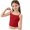 06-Red, variant on Diufon Girls Camisole Spaghetti Strap Cropped Tank Tops for Teen Girl Sleeveless Basic Dance Vest Top Sport Bras