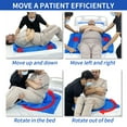 thumbnail image 5 of EZ Assistive Patient Transfer Slide Sheet for Bed and Wheelchair, Washable Low Friction Sheet for Elderly or Post Surgery Care, 28"x39", 5 of 6