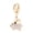 D, variant on Rhinestone Pig Shape Keychain, Zinc Alloy Metal Key Ring Charm, Cute Animal Key Holder for Backpack Purse, Gift for Women Girls Daily Use