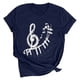 thumbnail image 1 of Blusa Informal Elegante Para Mujer, Camisas Para Hombre, Regalos, Camiseta Con Estampado de Letras, Manga Corta Odeerbi  ODB165914, 1 of 7