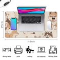 thumbnail image 5 of Long Mouse Pads for Desk,Shiba Inu Desk Mats on Top Of Desks, Desk Mouse Pad Extra Large with 3mm Non-Slip Base and Stitched Edge for Gaming,Office,Work,Home 31.5"x15.7", 5 of 6