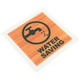 thumbnail image 2 of MasteelfCA Water Saving Sign Notice Caution Warning Sign for Restaurant Commercial and Industrial, 2 of 7
