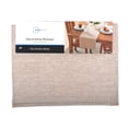 thumbnail image 6 of Mainstays Ribbed Chambray Table Runner, 13 in x 72 in, Cotton Polyester Blend, Tan, 1 Piece, 6 of 6