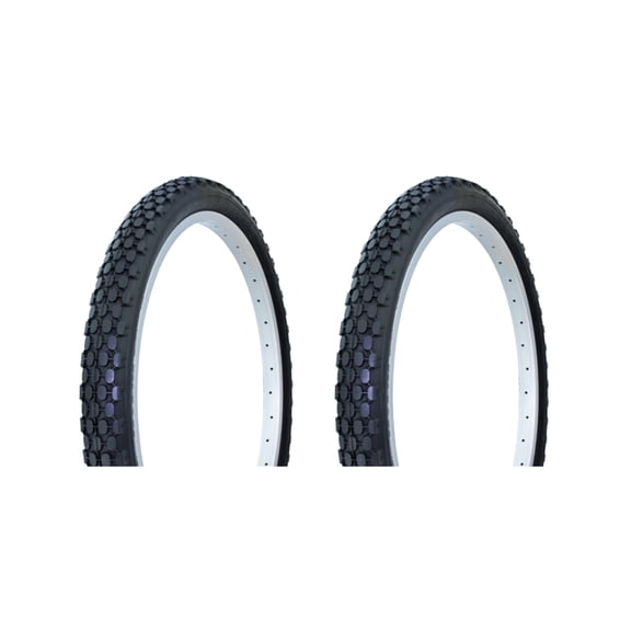 Tire set. 2 Tires. Two Tires Duro 24" x 2.125" Black/Black Side Wall HF-851.