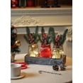 thumbnail image 2 of Painted Mason Jars Christmas Centerpiece - Wood Tray with 3 Jars for Table, Kitchen, Living Room Decor, 2 of 7