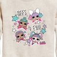 thumbnail image 3 of LOL Surprise! - LOL Bffs 4 Eva - Toddler And Youth Crewneck Fleece Sweatshirt, 3 of 5