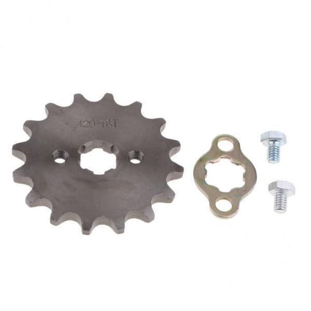 Rueda Dentada Delantera Del r para Sdg 110cc 125cc Dirt Bike Atv 420-16t-17mm 3 piezas