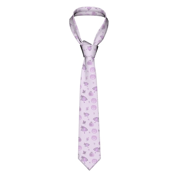 XMXY Autumn Halloween Drawing Design Mens Necktie Ties , Leaves Sheet Formal Bussiness Wedding Party Printed Tie