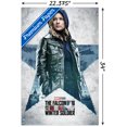 thumbnail image 3 of Marvel Falcon and Winter Soldier - Sharon Carter One Sheet Wall Poster with Pushpins, 22.375" x 34", 3 of 3