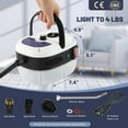 High Pressure Steam Cleaner, 2500W Portable High Temp Bathroom Power