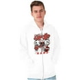 thumbnail image 4 of Popeye Hustle Hard Strong Finish Zip Hoodie Sweatshirt Men Brisco Brands X, 4 of 6
