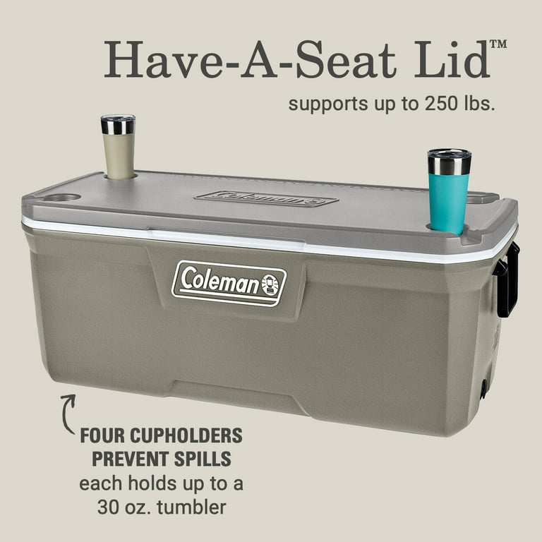 Coleman - こてつ Reviews for Coleman 100 Qt. 316 Series Chest Cooler Gray