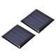 thumbnail image 2 of 2 uds 2V 210mA Micro paneles solares Mini células solares DIY materiales de juguete eléctrico cargador de células fotovoltaicas 40x4 0mm/1,6x1,6 pulgadas, 2 of 5