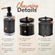 thumbnail image 3 of Set de accesorios de baño Autumn Alley Farmhouse Matte Black, 3 of 9