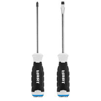 HART 2-Piece Demo Screwdriver Set, Phillips and Slotted Magnetic Tips