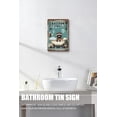 thumbnail image 4 of Raccoon Decor Wash Your Paws Retro Aluminum Sign 12x8 IN Metal Tin Sign Funny Bathroom Decor Raccoon Gifts Raccoon Tin Signs for Home Decor Farmhouse Bedroom Decor, 4 of 6