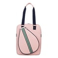 thumbnail image 3 of DYNWAVECA Tennis Bag Water Resistant Racquet Holder Practical Pouch Fashion Professional Tennis Racket Bag for Outdoor Travel Beginners pink 1 shoulder, 3 of 10