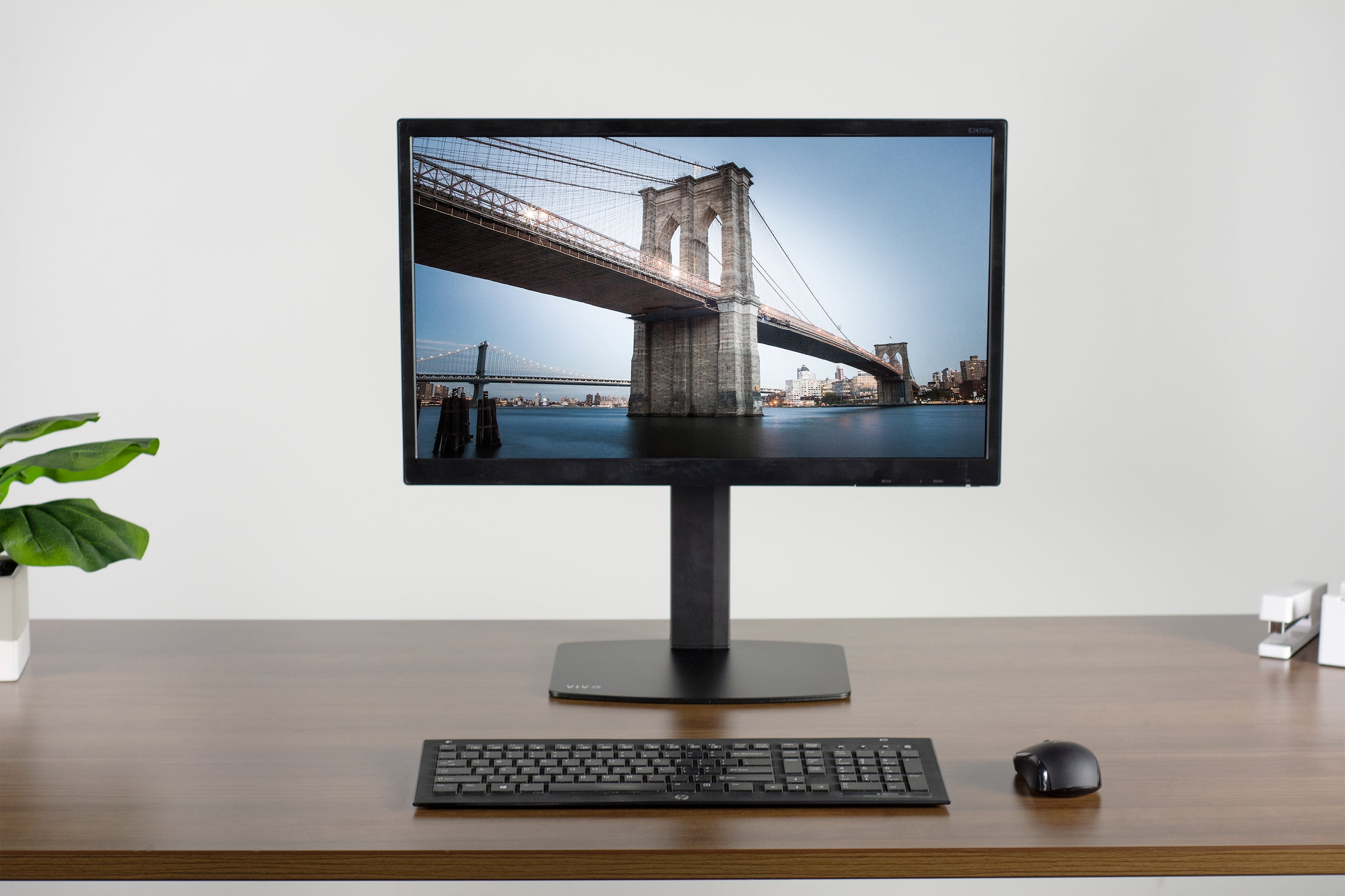 VIVO Single Monitor Stand Desk Mount w// Pneumatic Spring ArmUp to 32/" Screen