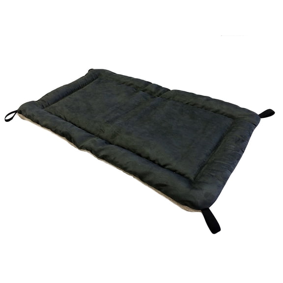 Reversible Fleece Pad - 44x27 - Smoke/Cream