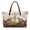 Dove Cross Rose, variant on ZUXONGSY Fox Pansy Bee Print Tote Bag for Women Large Capacity Top Handle Bag Waterproof Satchel Handbags with Zipper for Shopping Work