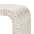 thumbnail image 5 of bali & pari Carlyn Beige and White Capiz Shell 3-Piece Accent Table Set, 5 of 6