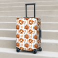 thumbnail image 3 of Wukai Cute Squirrel Elastic Luggage Cover: Personalized Protection for Your Suitcase - Fits 19~29-inch, Washable & Durable Travel Companion-Medium, 3 of 8