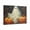 12" x 16", variant on Vintage Halloween Phantom Pumpkin Canvas Wall Art Painting,Horror Creepy Dark Poster, Halloween Gothic Artwork Picture Print Decor, Spooky Ghost Wall Decor for Bar Living Room Bedroom Party Framed