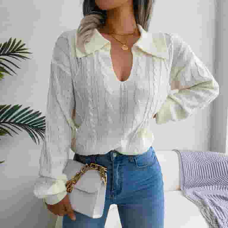 Casual Solid Waist Belt Batwing Sleeve Off Shoulder Knitting Sweater Casual Solid Waist Belt Batwing Sleeve Off Shoulder Knitting Sweater