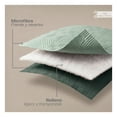 thumbnail image 3 of Edredón Ligero Real Textil + 2 Fundas de Almohada, Juego de Colcha Queen Size, Color Verde/Verde Oscuro, 3 of 9