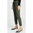 thumbnail image 6 of 3x1 Women's OLIVE Vic Button Self-Belt Chino Crop Twill Pant , 27, 6 of 9
