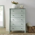 thumbnail image 2 of Dresser Drawer Chest, Green, Wood, Hotel Bedroom, Modern Contemporary, HB37720, 2 of 8