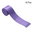 thumbnail image 2 of Unique Bargains 43.3' Round Groove Non-Slip PU Tennis Racket Overgrip Tape Wraps Purple 12 Pack, 2 of 6
