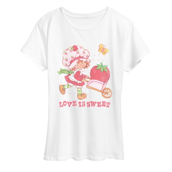 Strawberry Shortcake - Love is Sweet Women's Short Sleeve Graphic T-Shirt