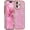 Pink, variant on REQO Case for iPhone 16e/17e,Glitter Crystal Diamond Rhinestones Sequin Shiny Bling Sparkly Glossy Luxury Electroplated Case,Aesthetic Cute Full Protection for iPhone 17e/16e
