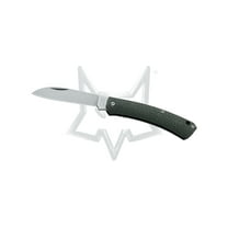 Fox Knives Nauta Slip-joint Pocket Knife 420 Stainless & Green Juta Micarta