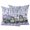 Light Purple, variant on Pink Christmas Outdoor Pillow Covers 20"x20" Set of 2,Waterproof Throw Pillow Covers for Patio Furniture,Xmas Snowman Winter Snowflake Pink House Decorative Cushion Pillowcases for Garden Couch Sofa