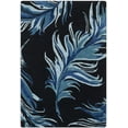thumbnail image 3 of SAFAVIEH Allure Mandy Floral Wool Area Rug, Black/Blue, 4' x 6', 3 of 8